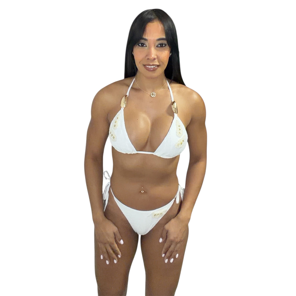 White Resort Bikini Set